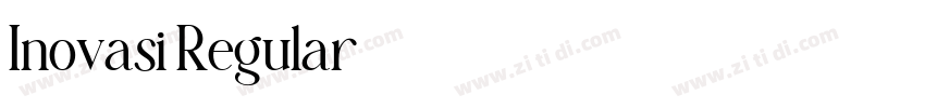 Inovasi Regular字体转换 Inovasi Regular字体转换